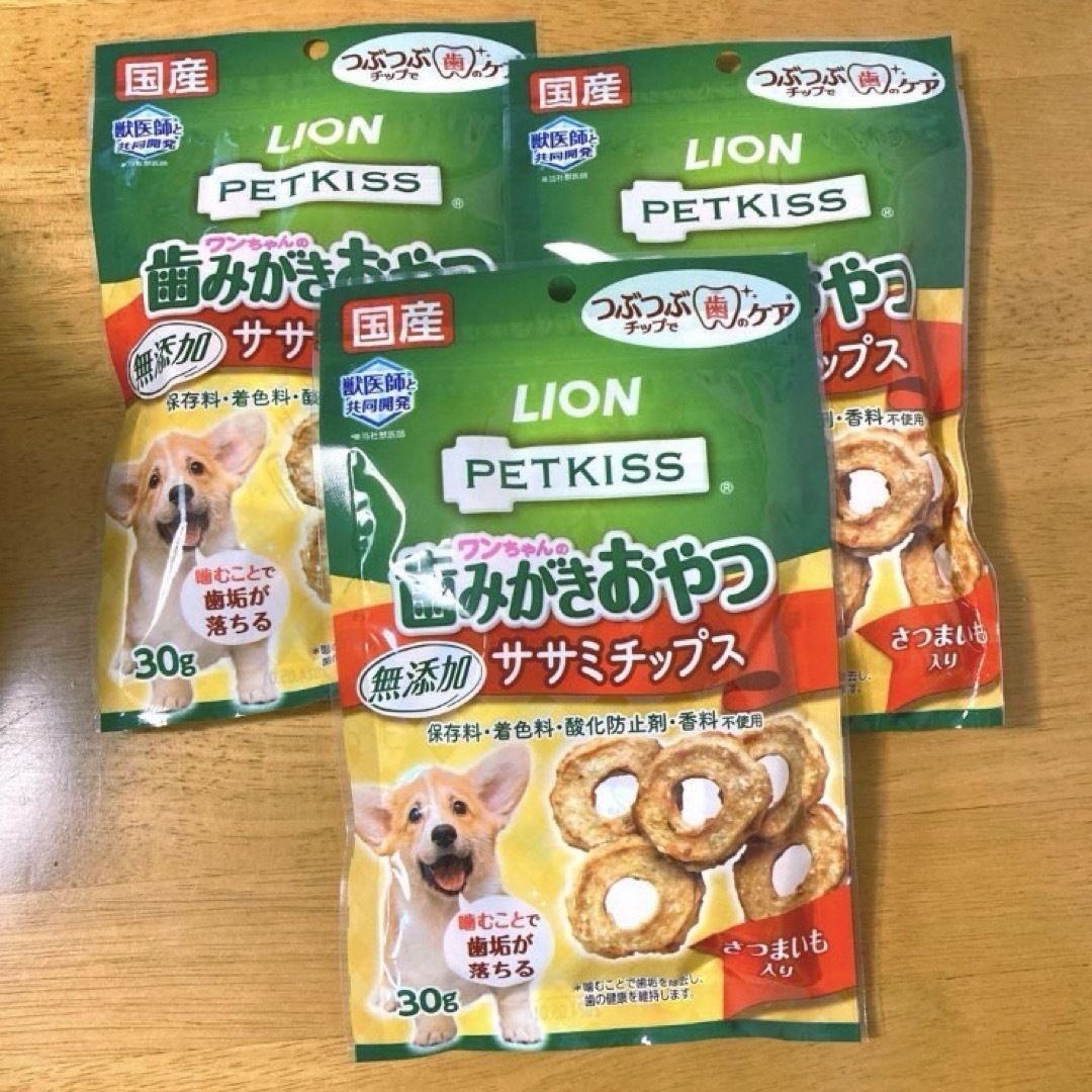 歯磨きおやつ　デンタルガム　犬用おやつ　歯磨きガム その他のペット用品(ペットフード)の商品写真