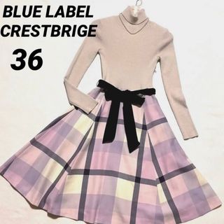 BLUE LABEL CRESTBRIDGE - 美品 ブルーレーベルクレストブリッジ