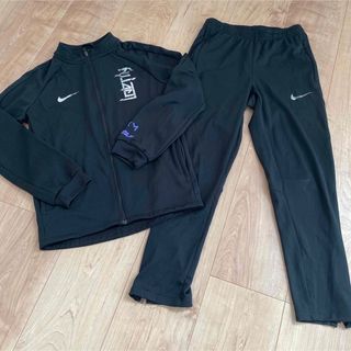 ナイキ(NIKE)のNIKE 140㎝　ジャージ　エムバペ　S ブラック　ナイキ　セットアップ(その他)