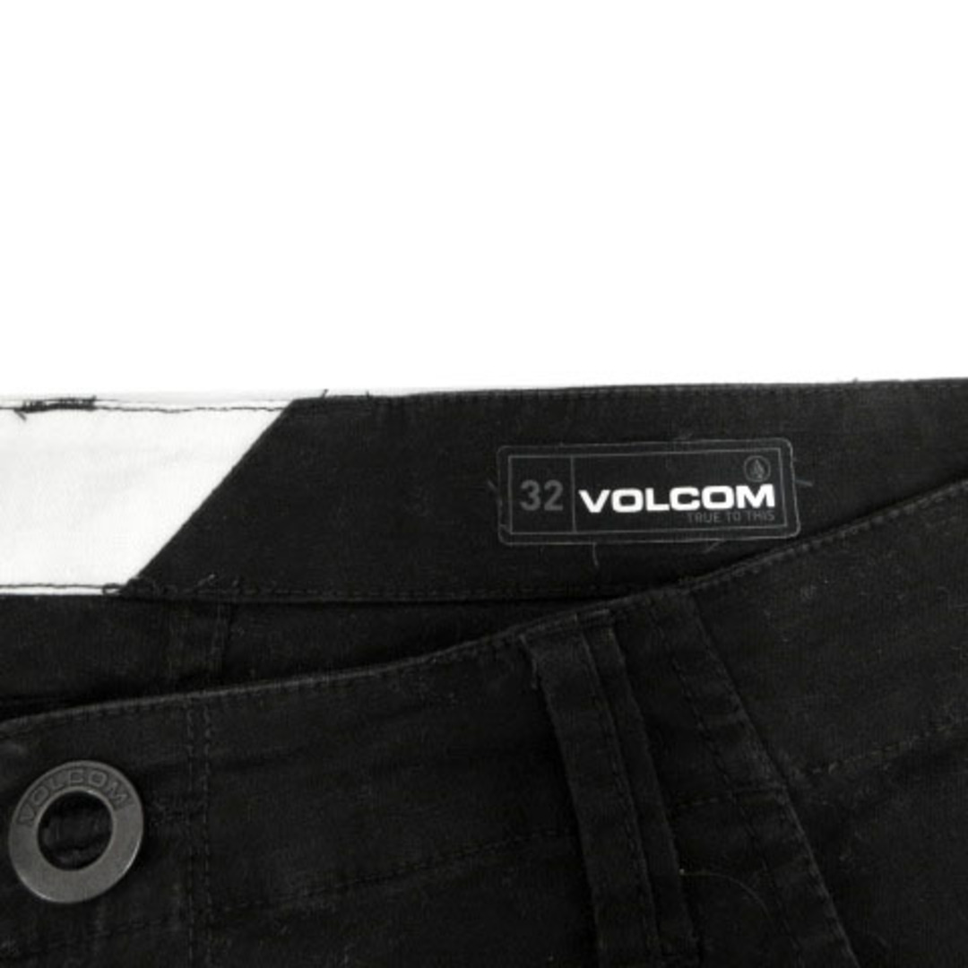 volcom(ボルコム)のボルコム VOLCOM パンツ ショートパンツ ロゴ ストレッチ 黒 32 メンズのパンツ(ショートパンツ)の商品写真