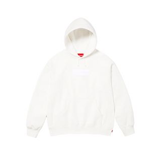 シュプリーム(Supreme)のsupreme Box Logo Hooded Sweatshirt white(パーカー)