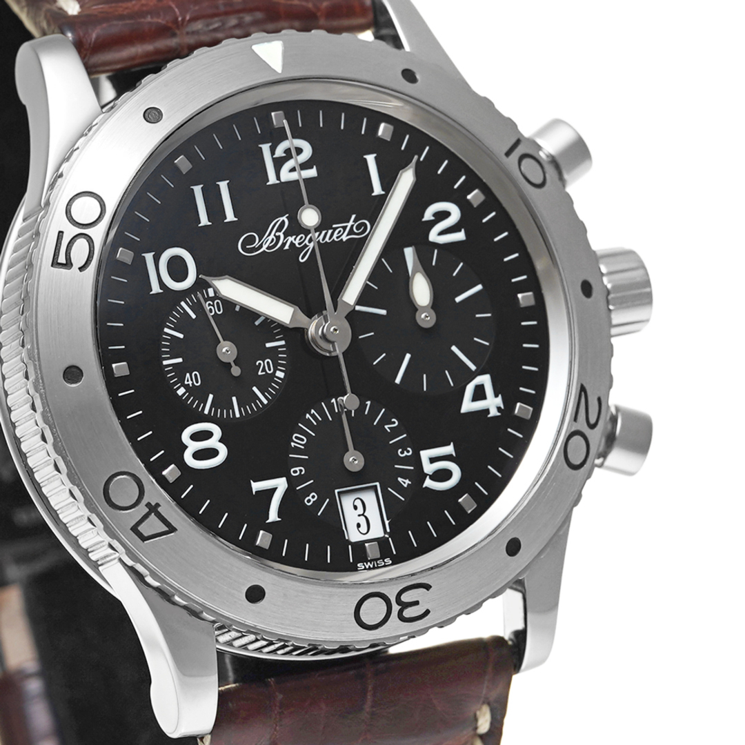 Breguet(ブレゲ)のタイプXX トランスアトランティック 3820ST/H2/9W6 中古品 メンズ 腕時計 メンズの時計(腕時計(アナログ))の商品写真