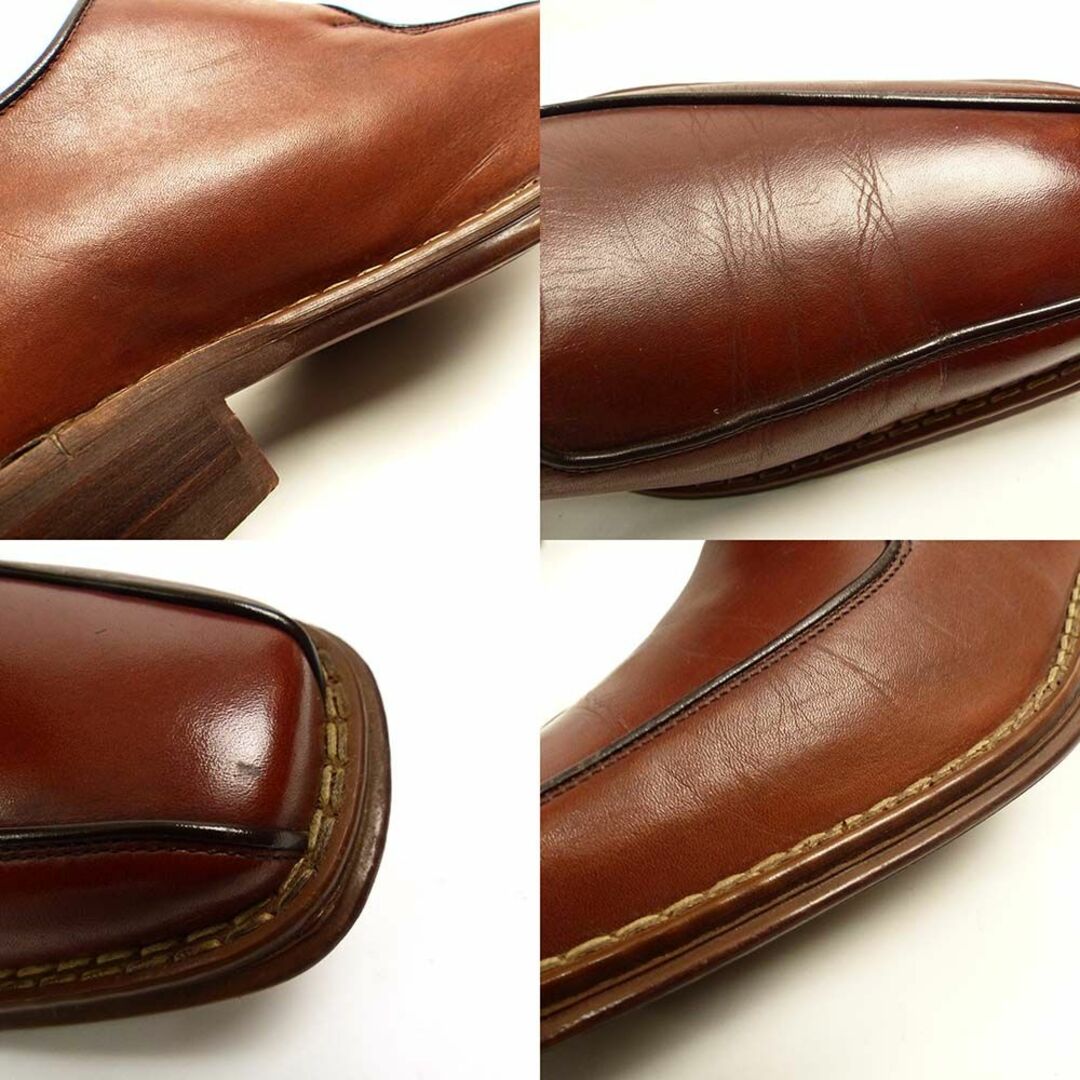 ZANOBETTI / ザノベッティ スワールトゥシューズ 25(25cm相当) メンズの靴/シューズ(ドレス/ビジネス)の商品写真