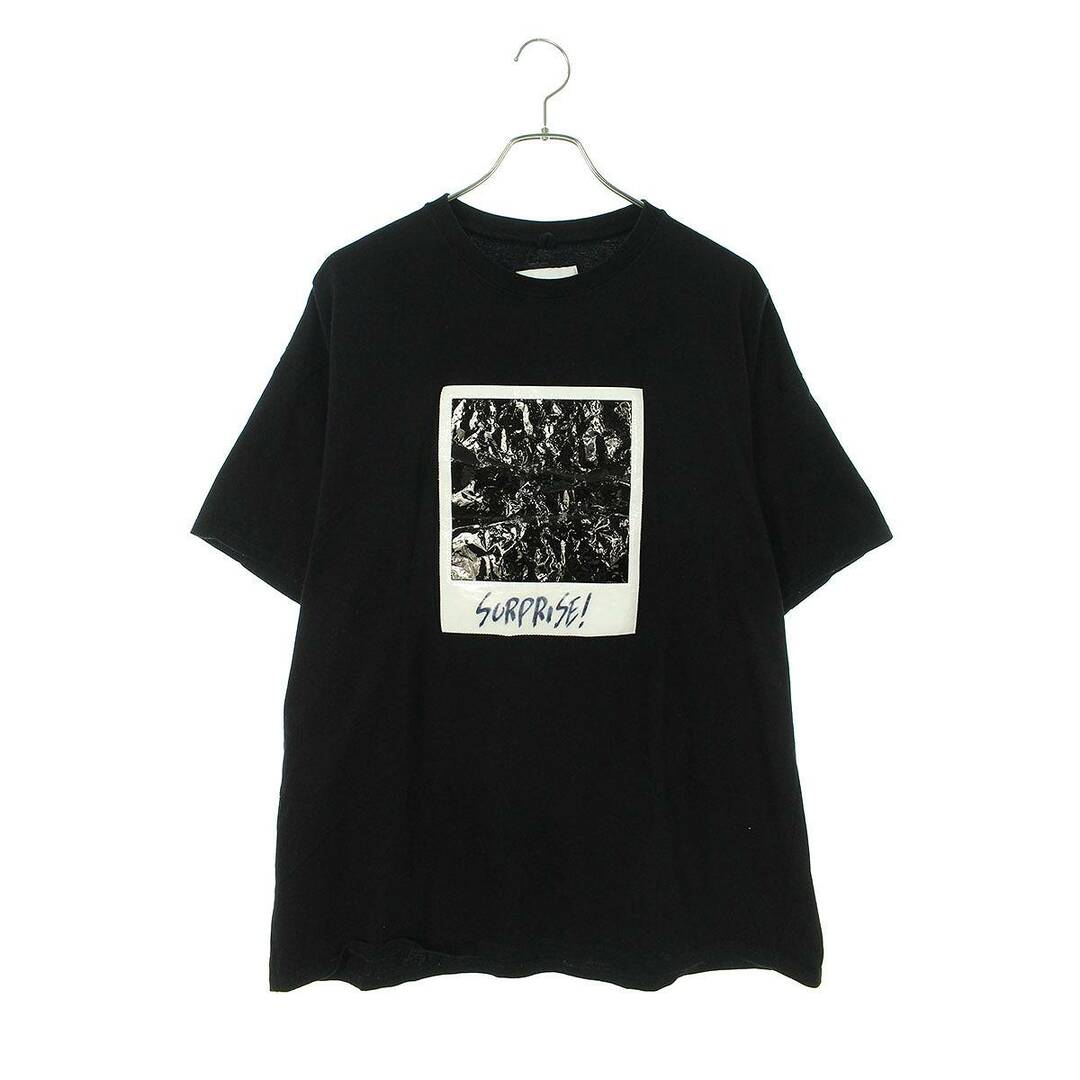 Tシャツ/カットソー(半袖/袖なし)ダブレット  19AW27CS138 ポートレートフィルムTシャツ メンズ M