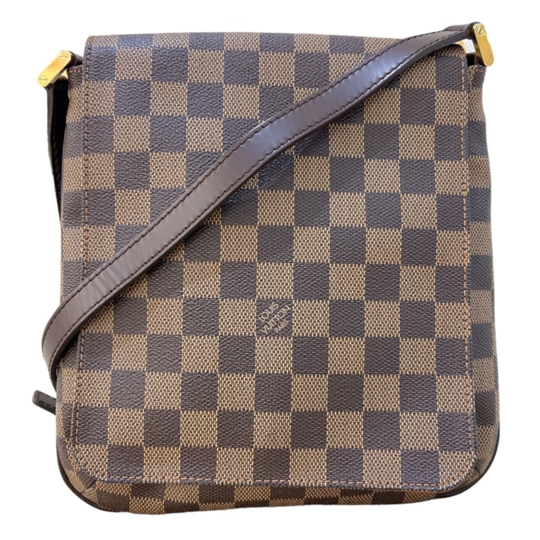 約25cmショルダールイ・ヴィトン LOUIS VUITTON ミュゼット・サルサ・ロングショルダー N51300 ブラウン  ダミエキャンバス レディース メッセンジャーバッグ