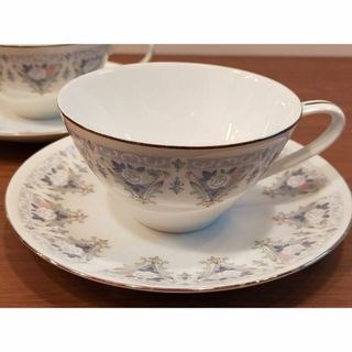 ノリタケ(Noritake)のヴィンテージ　ノリタケ　Noritake　月桂樹　N印　レッド　1955年　2客(食器)