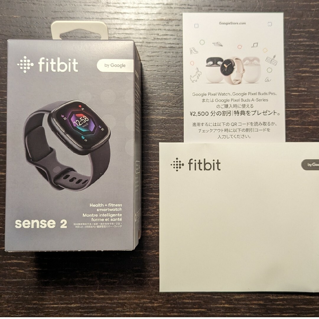Google(グーグル)の【本体新品】Fitbit  SENSE 2 SHADOW GREY スマホ/家電/カメラのスマートフォン/携帯電話(その他)の商品写真