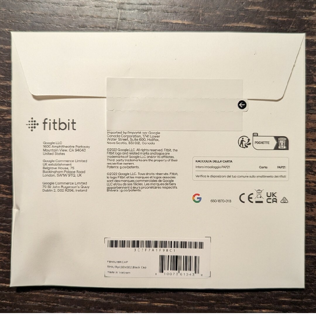 Google(グーグル)の【本体新品】Fitbit  SENSE 2 SHADOW GREY スマホ/家電/カメラのスマートフォン/携帯電話(その他)の商品写真