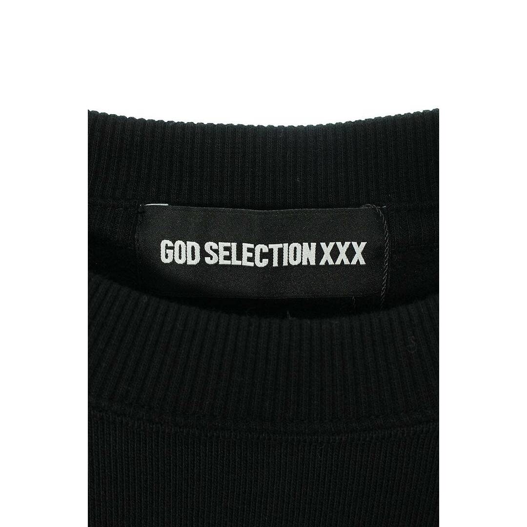 GOD SELECTION XXX(ゴッドセレクショントリプルエックス)のゴッドセレクショントリプルエックス フェルトロゴスウェット メンズ XL メンズのトップス(スウェット)の商品写真