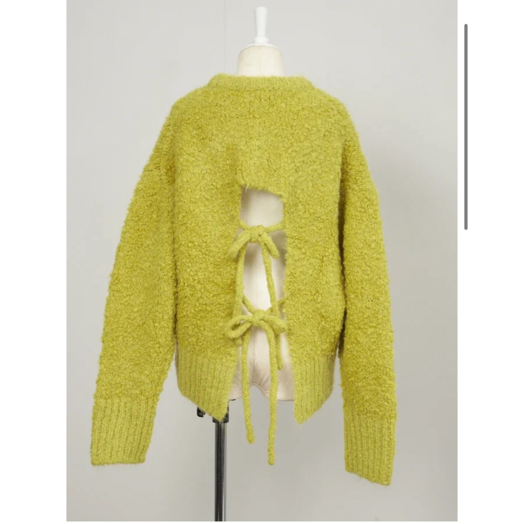 Rosary moon(ロザリームーン)のRosary moon Poodle Knit Pullover/ Beige レディースのトップス(ニット/セーター)の商品写真