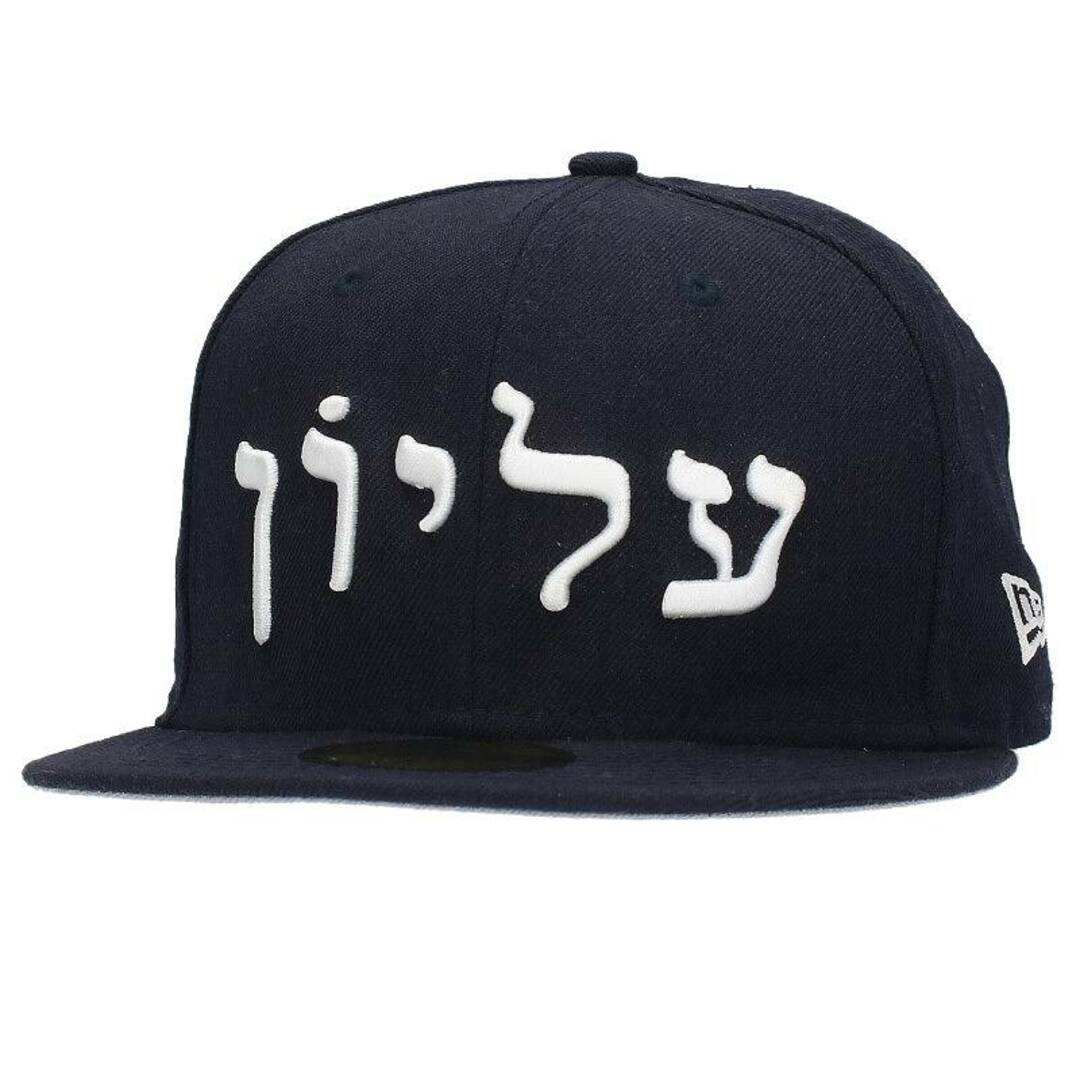 シュプリーム ×ニューエラ New Era  14SS  Hebrew Logo New Era Cap ヘブライロゴニューエラキャップ メンズ 7.5帽子