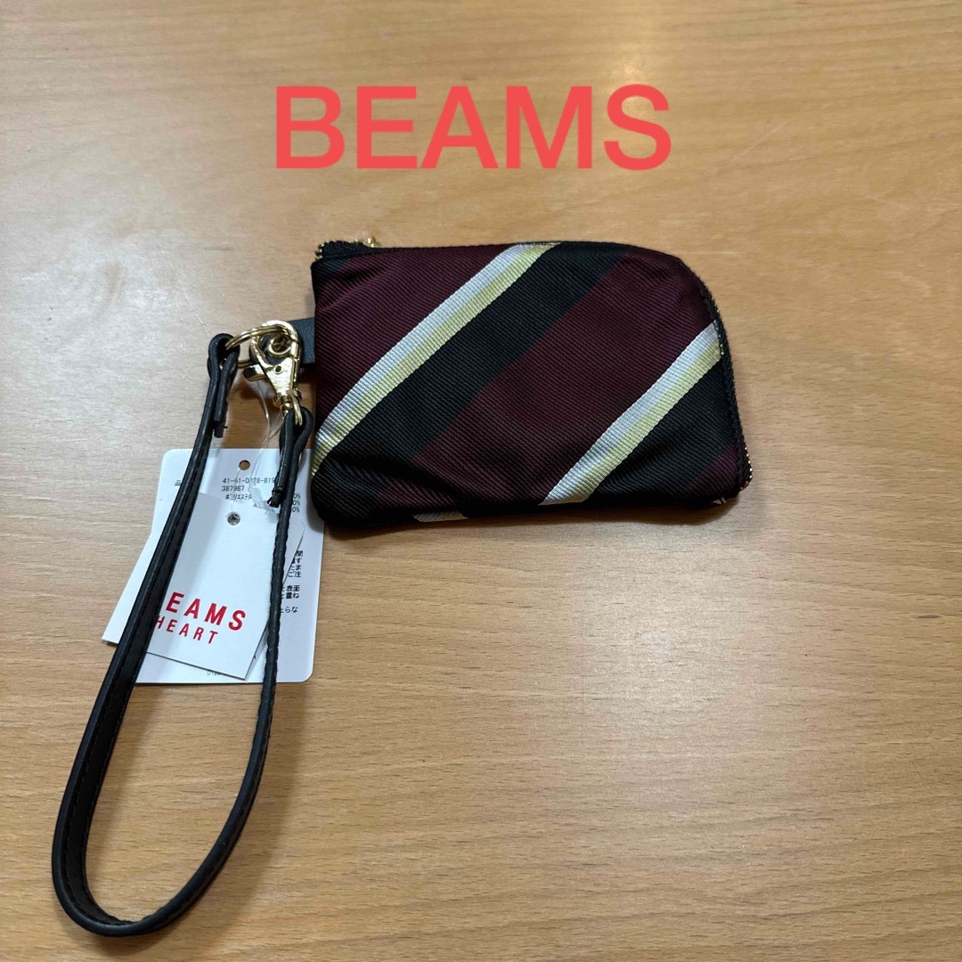 BEAMS(ビームス)の新品　BEAMSビームス　スクエアコインケース メンズのファッション小物(コインケース/小銭入れ)の商品写真