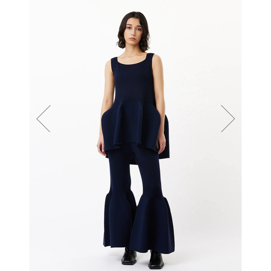 最終価格】POTTERY CUPRO SLEEVELESS TOP 黒 最終価格】POTTERY CUPRO SLEEVELESS TOP 黒