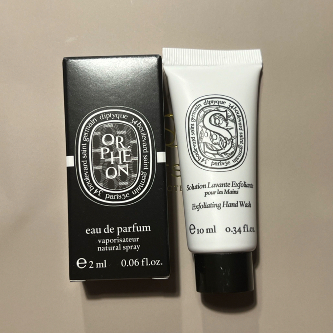 diptyque(ディプティック)のディプティック オルフェオン EDP／エクスフォリエイティングハンドウォッシュ コスメ/美容のキット/セット(サンプル/トライアルキット)の商品写真