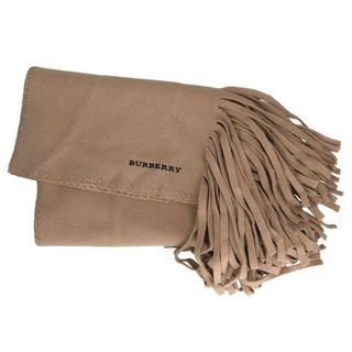 バーバリー(BURBERRY)のバーバリー  3995022 ステッチデザインフリンジマフラー メンズ(マフラー)