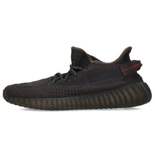 アディダス(adidas)のアディダス カニエウエスト  YEEZY BOOST 350 V2 BLACK FU9006 イージーブーストブラックスニーカー メンズ 27cm(スニーカー)