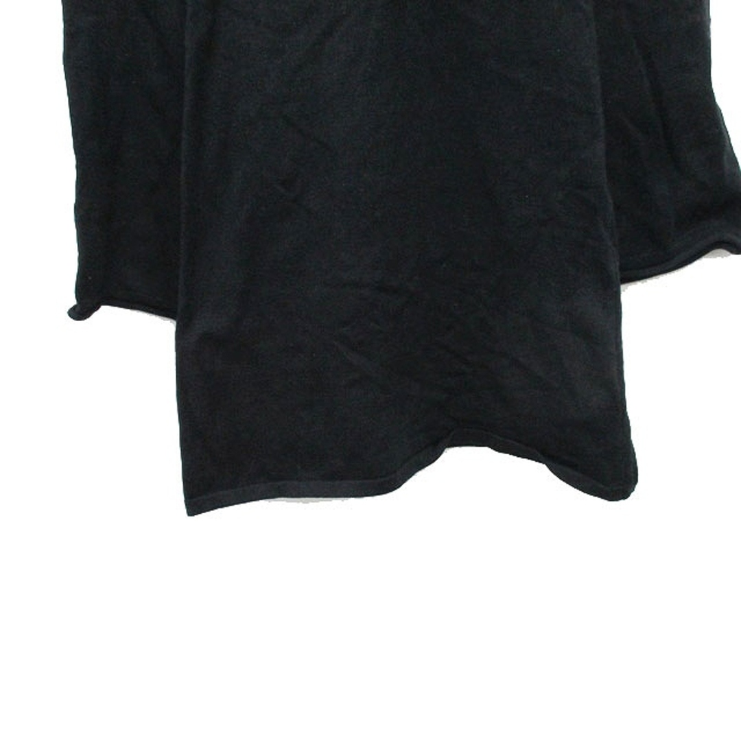 EMODA(エモダ)のエモダ ワンピース カシュクール ミニ 長袖 シンプル F ブラック 黒 レディースのワンピース(ミニワンピース)の商品写真