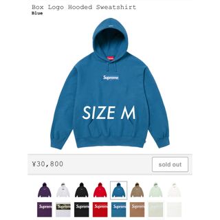 シュプリーム(Supreme)のSupreme Box Logo Hooded Sweatshirt BL M(スウェット)