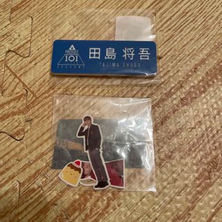 アイエヌアイ(INI)のINI 田島将吾　ネームプレート　ステッカー(アイドルグッズ)
