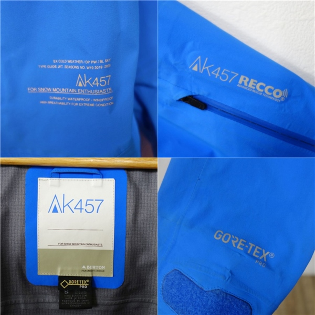 BURTON - バートン BURTON AK457 GUIDE GORE-TEX PRO JACKET BURTON - バートン BURTON AK457 GUIDE GORE-TEX PRO JACKET