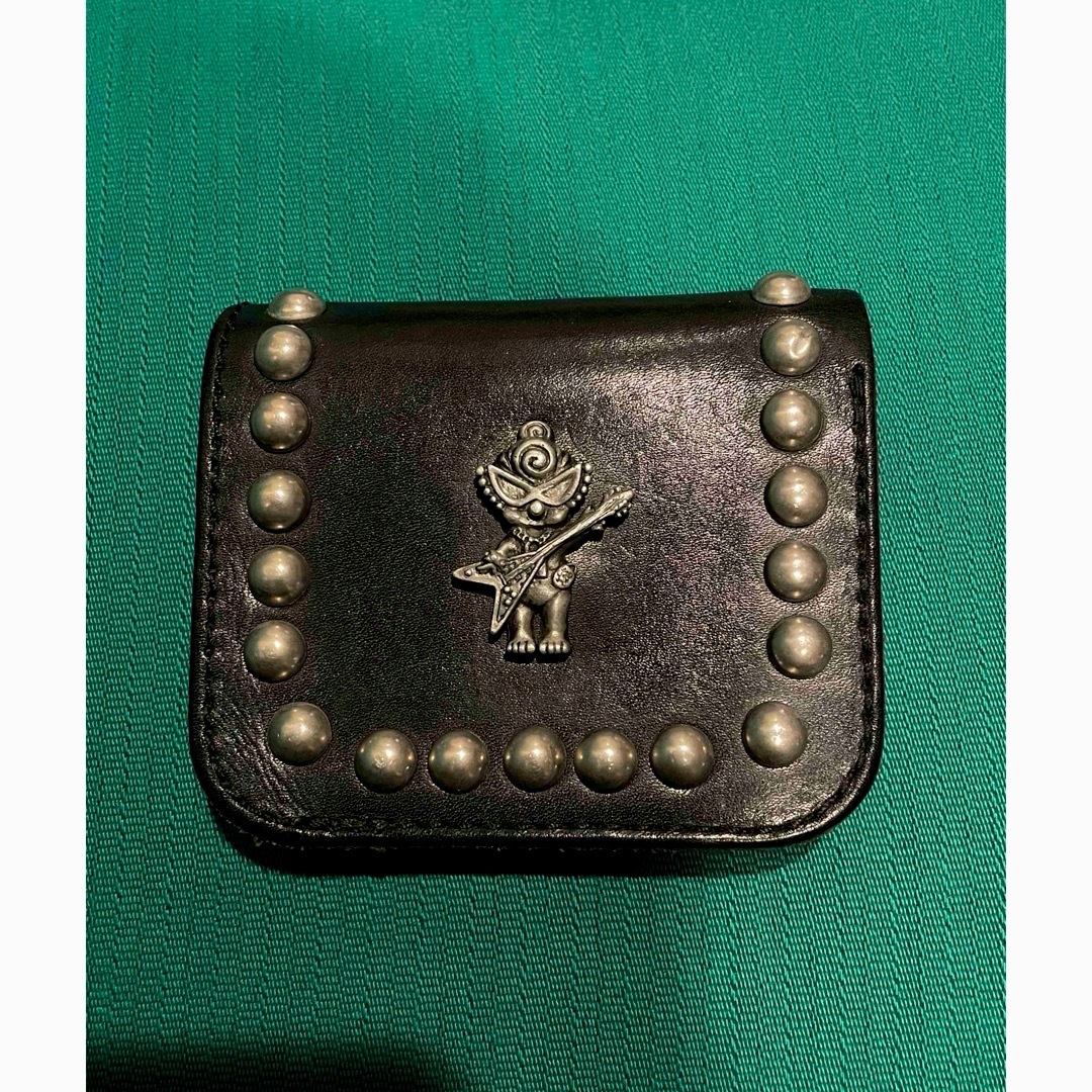 HYSTERIC MINI(ヒステリックミニ)の最終出品！hysteric mini トラッカー　スタッズ　財布　 メンズのファッション小物(折り財布)の商品写真