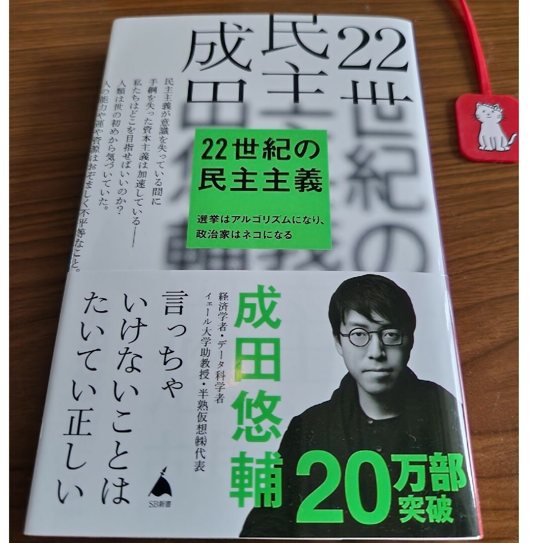 22世紀の民主主義  成田悠輔 エンタメ/ホビーの本(ビジネス/経済)の商品写真