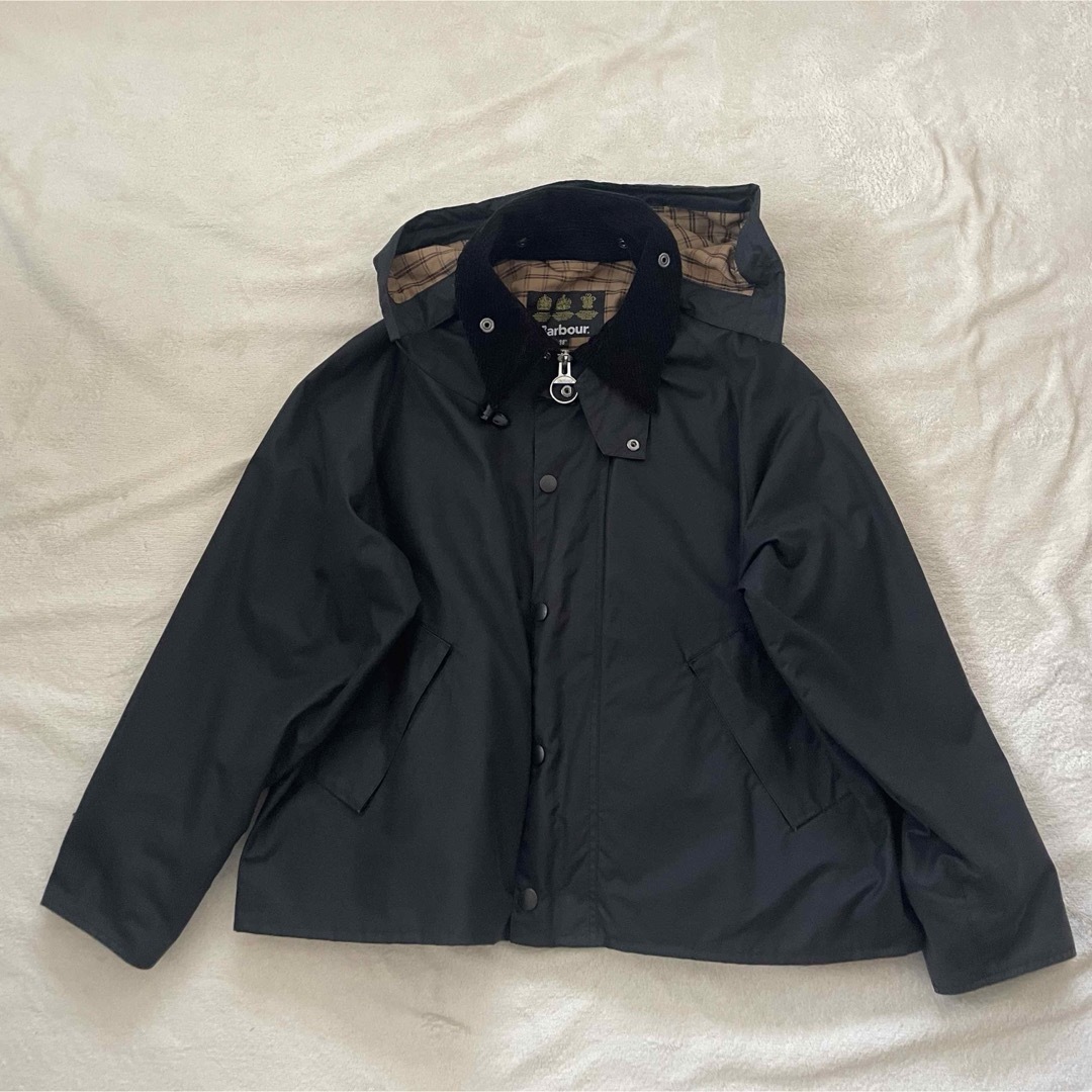 6 (ROKU)(ロク)のBARBOUR x 6(ROKU)HOODED TRANSPORT JACKET レディースのジャケット/アウター(ブルゾン)の商品写真