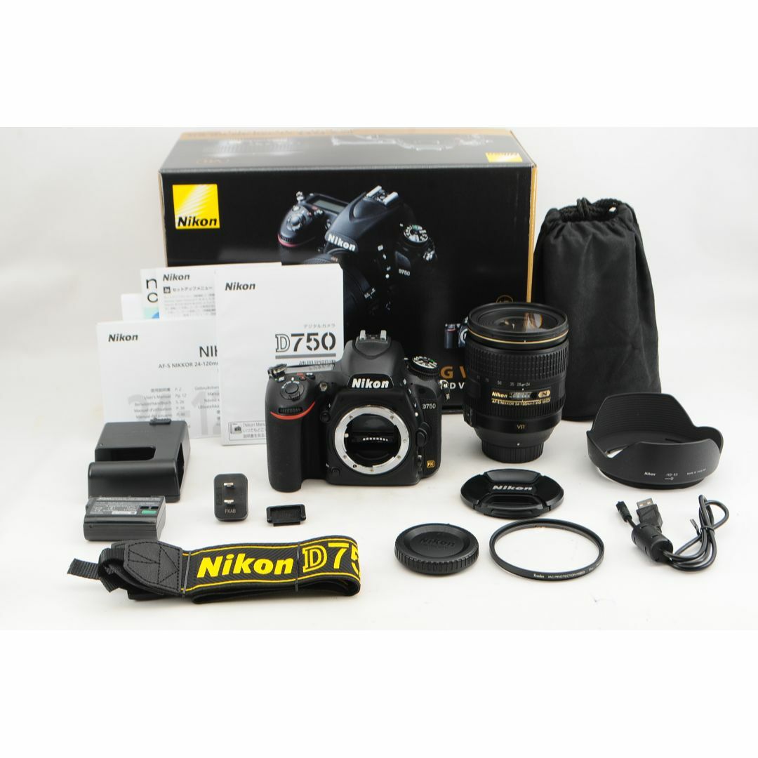 デジタル一眼Nikon ニコン D750 AF-S 24-120mm F4 G ED VR