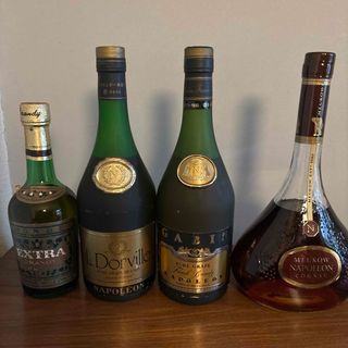 ブランデー　古酒　4本セット(ブランデー)