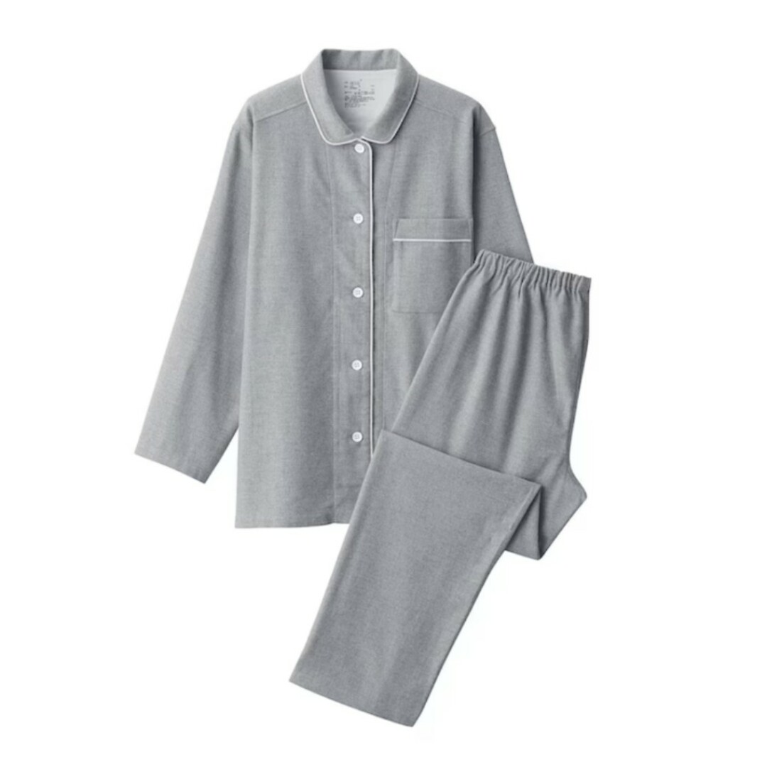 MUJI (無印良品)(ムジルシリョウヒン)の無印良品 フランネルパジャマ レディースMサイズ レディースのルームウェア/パジャマ(パジャマ)の商品写真