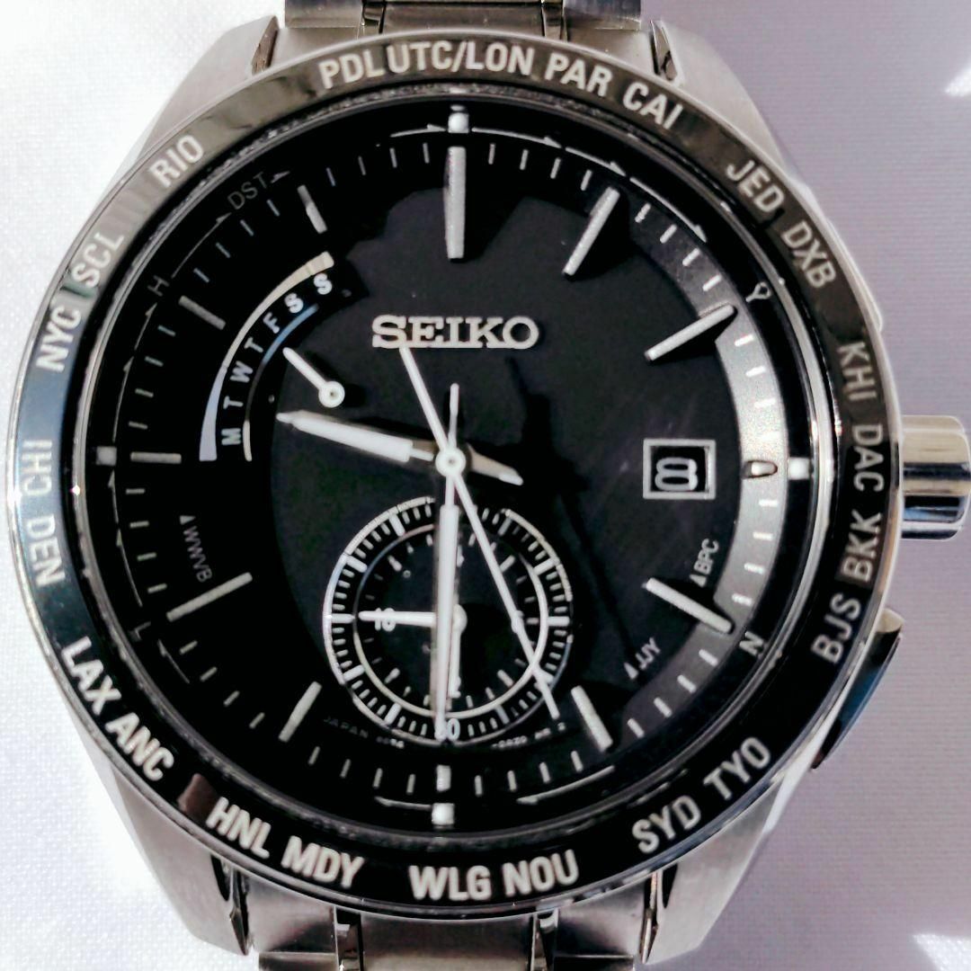 セイコー ブライツ ワールドタイム 8B54-0BC0 SEIKO　腕時計腕時計