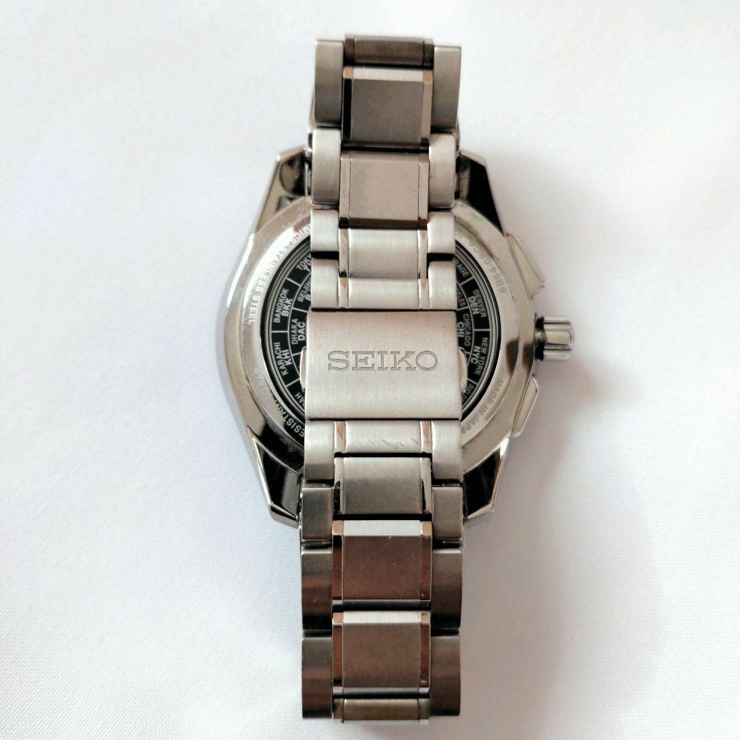 セイコー ブライツ ワールドタイム 8B54-0BC0 SEIKO　腕時計