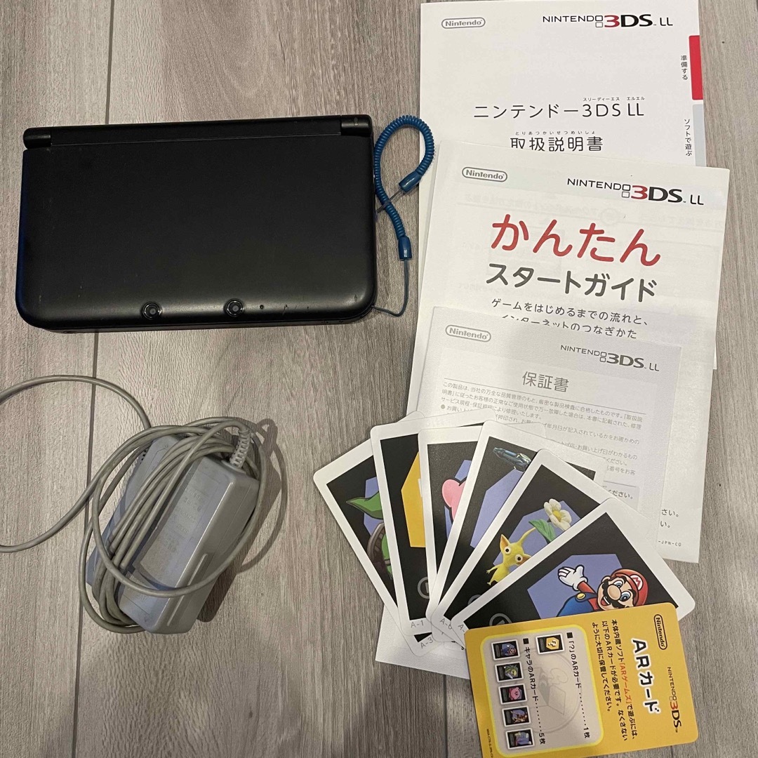 エンタメ/ホビーNintendo 3DS LL 品 ソフト3枚サービス 充電器