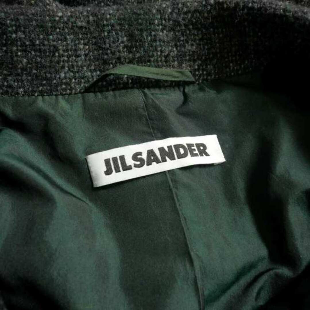 Jil Sander(ジルサンダー)のジルサンダー JIL SANDER ウールカシミア チェック柄コート 36 レディースのジャケット/アウター(その他)の商品写真