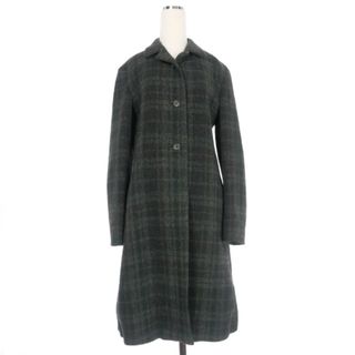 ジルサンダー(Jil Sander)のジルサンダー JIL SANDER ウールカシミア チェック柄コート 36(その他)