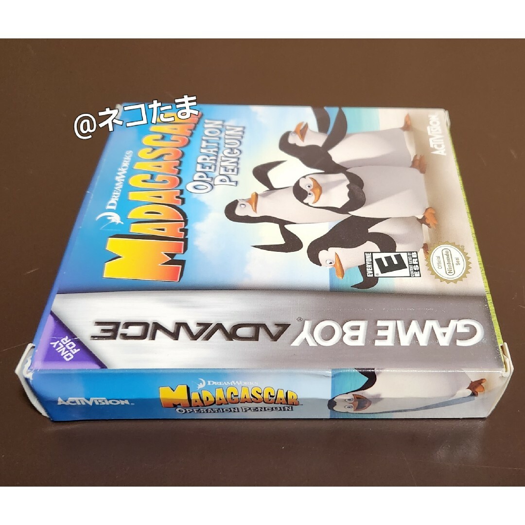 ゲームボーイ(ゲームボーイ)の【当時品・未発売】GBAソフト　マダガスカル　ペンギン Madagascar エンタメ/ホビーのゲームソフト/ゲーム機本体(家庭用ゲームソフト)の商品写真