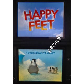 【当時品・美品・未発売】DSソフト Happy Feet US版 ハッピーフィ