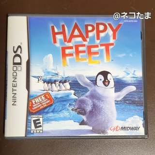 【当時品・美品・未発売】DSソフト Happy Feet US版 ハッピーフィ