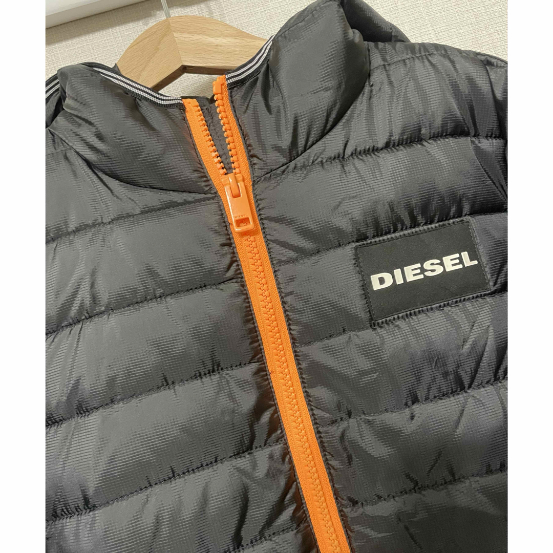 DIESEL(ディーゼル)の訳ありDIESEL Kids フーディーパディングジャケットブルゾン キッズ/ベビー/マタニティのキッズ服男の子用(90cm~)(ジャケット/上着)の商品写真