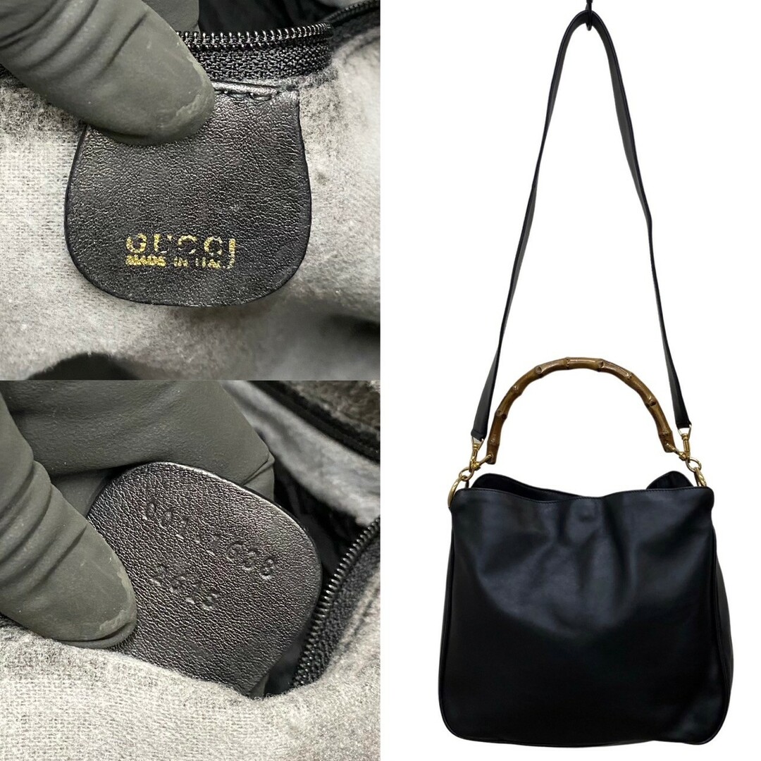 Gucci - 極 美品 GUCCI グッチ オールドグッチ ヴィンテージ バンブー