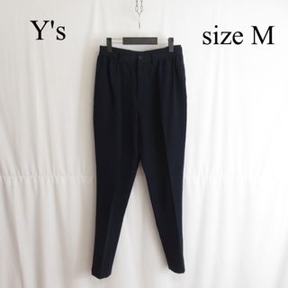 ヨウジヤマモト(Yohji Yamamoto)の90s Y's タック テーパード スラックス パンツ VINTAGE(カジュアルパンツ)