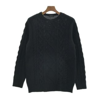 バーニーズニューヨーク(BARNEYS NEW YORK)のBARNEYS NEWYORK ニット・セーター 48(M位) 黒 【古着】【中古】(ニット/セーター)