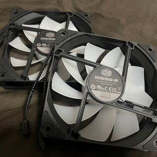 クーラーマスター(COOLER MASTER)のCOOLER MASTER 120mmケースファン (2個セット)(PCパーツ)