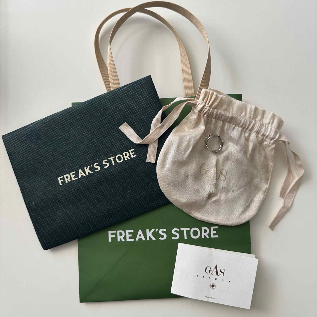 FREAK'S STORE(フリークスストア)のGASクロスリング レディースのアクセサリー(リング(指輪))の商品写真