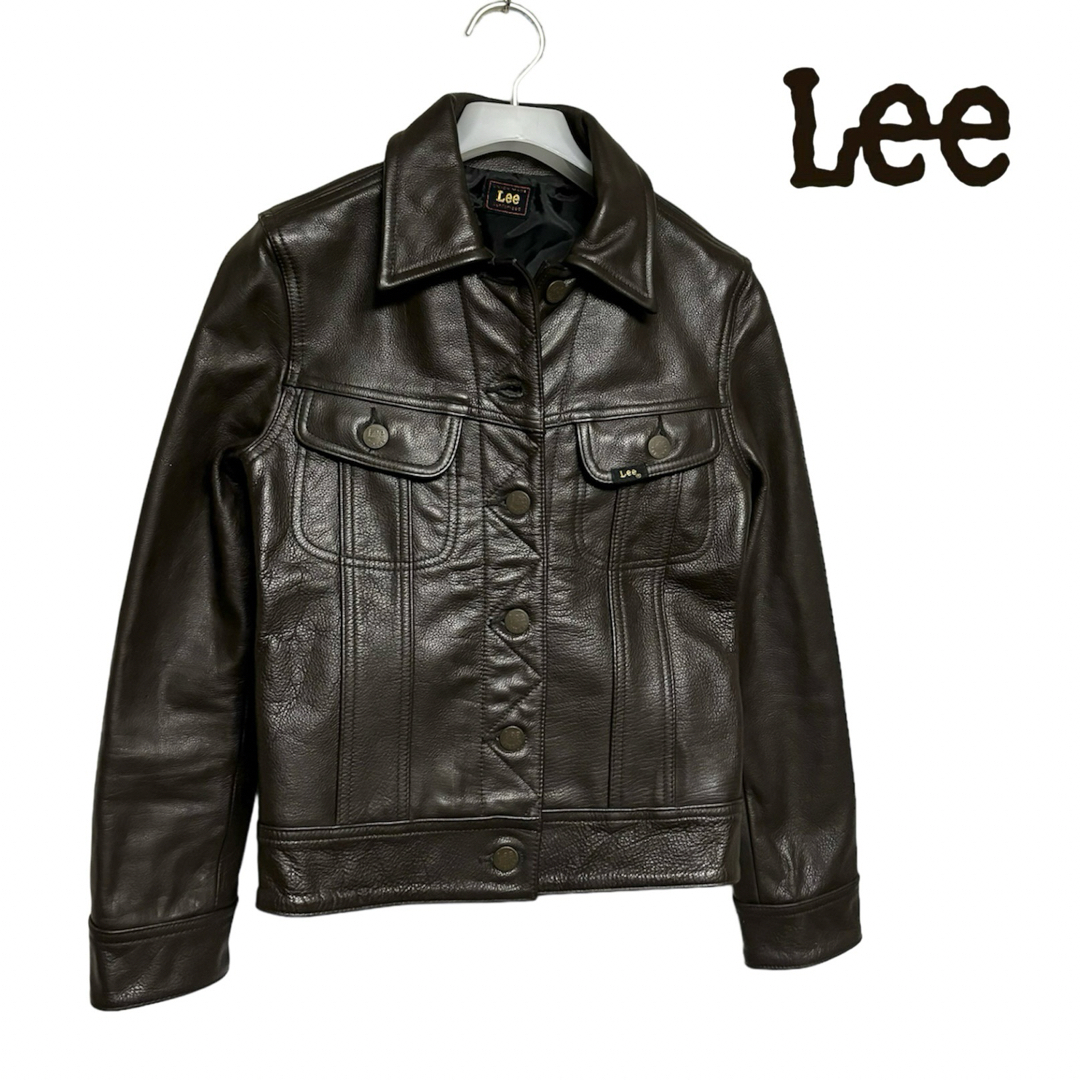 Lee(リー)のLee  カウレザー（シボ革） トラッカージャケット レディースのジャケット/アウター(その他)の商品写真