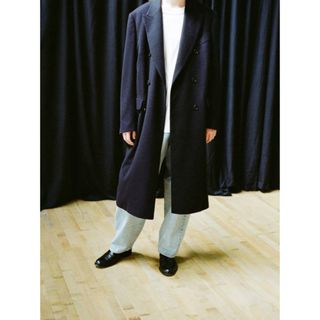 コモリ(COMOLI)のComoli カシミヤダブルチェスターコート Navy2(チェスターコート)