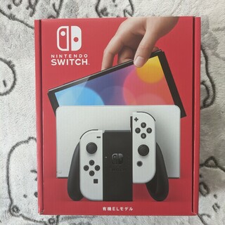 Nintendo Switch本体有機EL JCホワイトの通販｜ラクマ