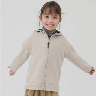 ハッカキッズ(hakka kids)の130　新品　hakka kids ハッカキッズ　裏ボアジップパーカー(ジャケット/上着)