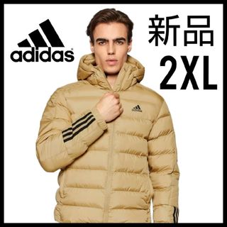 アディダス(adidas)の【新品未使用】adidas★中綿ジャケット★キルティングジャケット★2XL(ダウンジャケット)