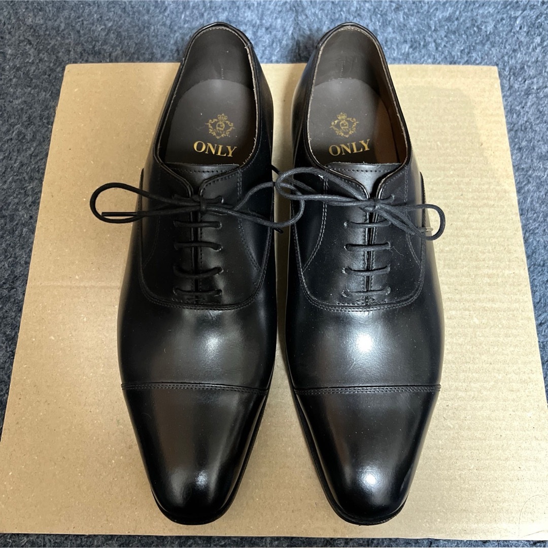 【新品未使用】ONLY ビジネスシューズ 革靴 26.5cm靴/シューズ